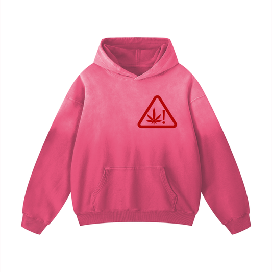 "Cupid" Heavyweight Pure Cotton Handcrafted Monkey Wash Drop Shoulder Oversized Hoodie
