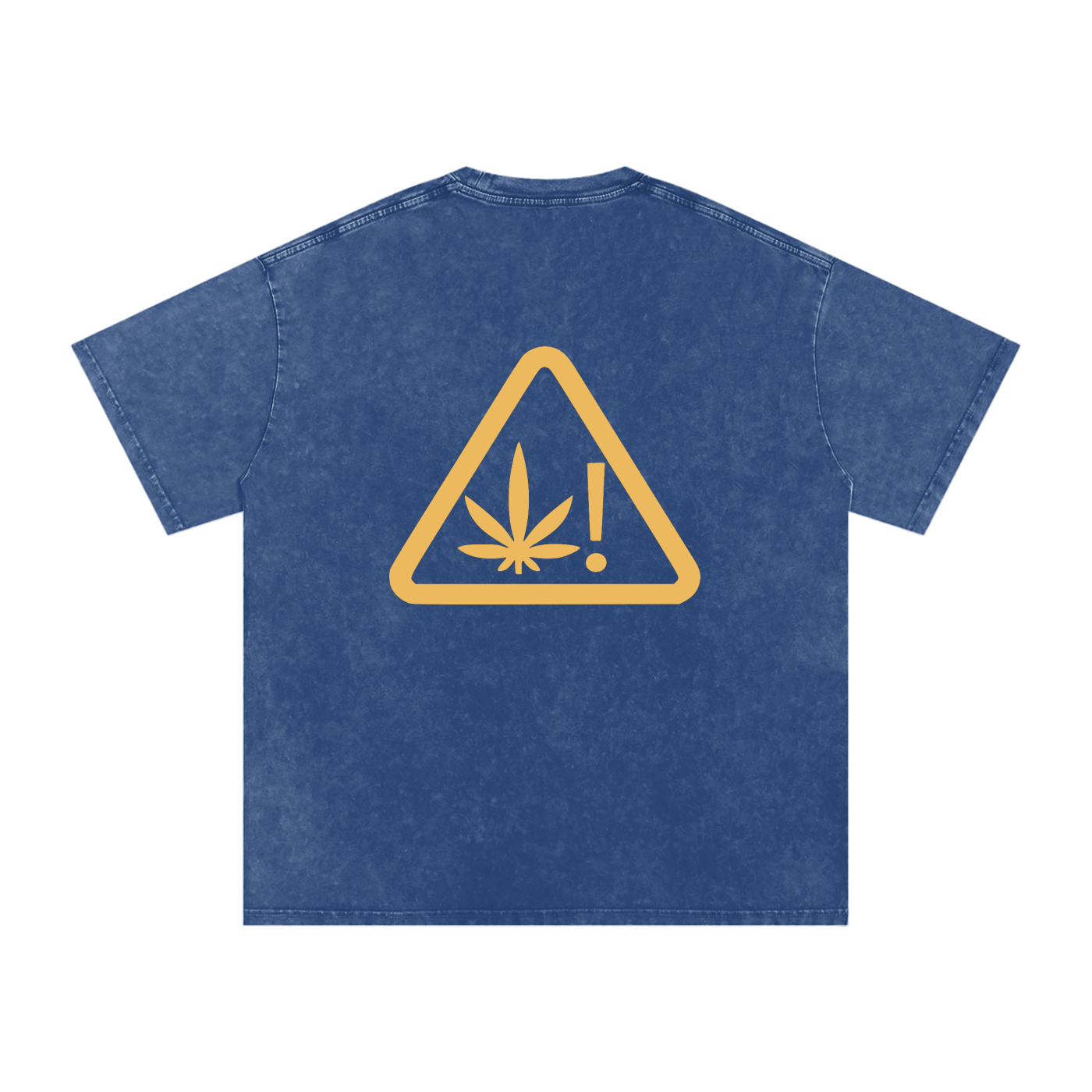 "Stoner Girl" Acid Wash Oversize T-Shirt - 250 GSM