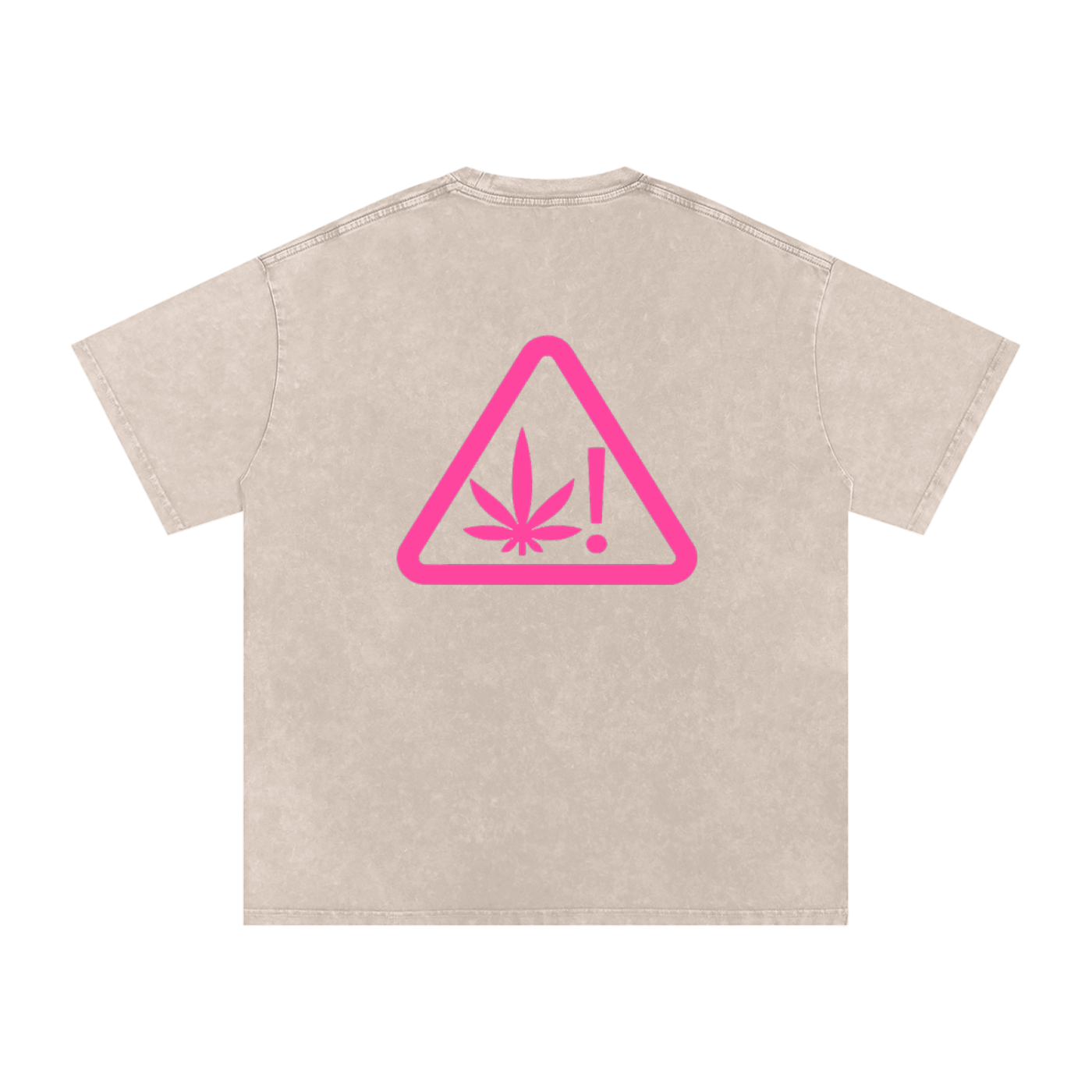 "Lady Outlaw" Acid Wash Oversize T-Shirt - 250 GSM