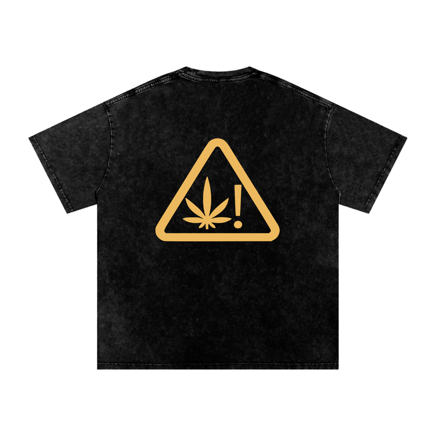 "Stoner Girl" Acid Wash Oversize T-Shirt - 250 GSM