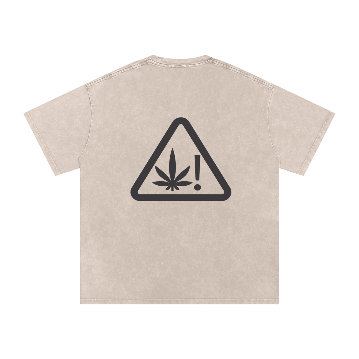 "Outlaw" Acid Wash Oversize T-Shirt - 250 GSM