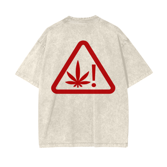 "Strawberry Haze" Acid Wash Oversize T-Shirt - 250 GSM