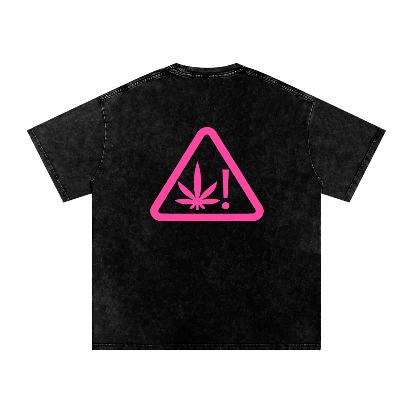 "Lady Outlaw" Acid Wash Oversize T-Shirt - 250 GSM