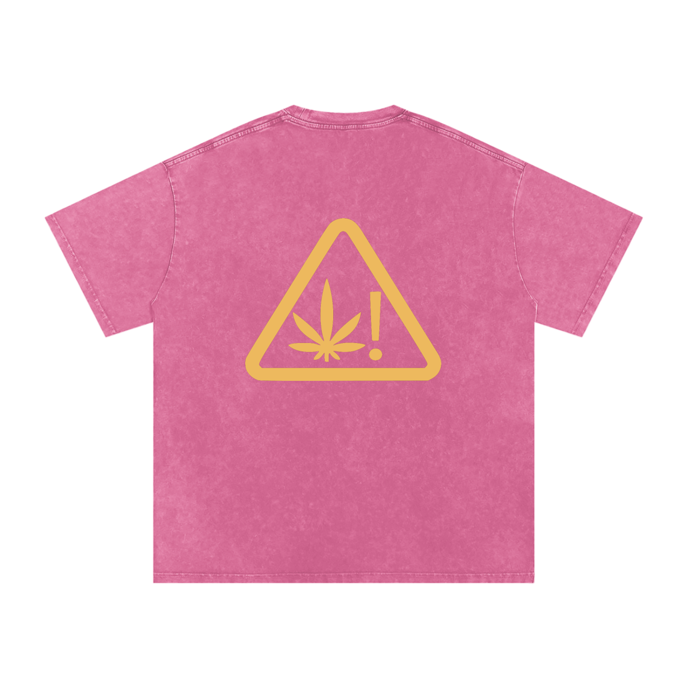 "Stoner Girl" Acid Wash Oversize T-Shirt - 250 GSM