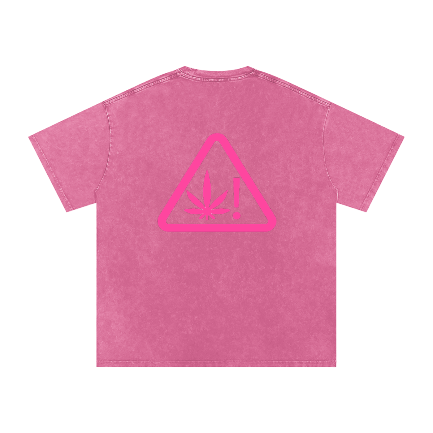 "Lady Outlaw" Acid Wash Oversize T-Shirt - 250 GSM