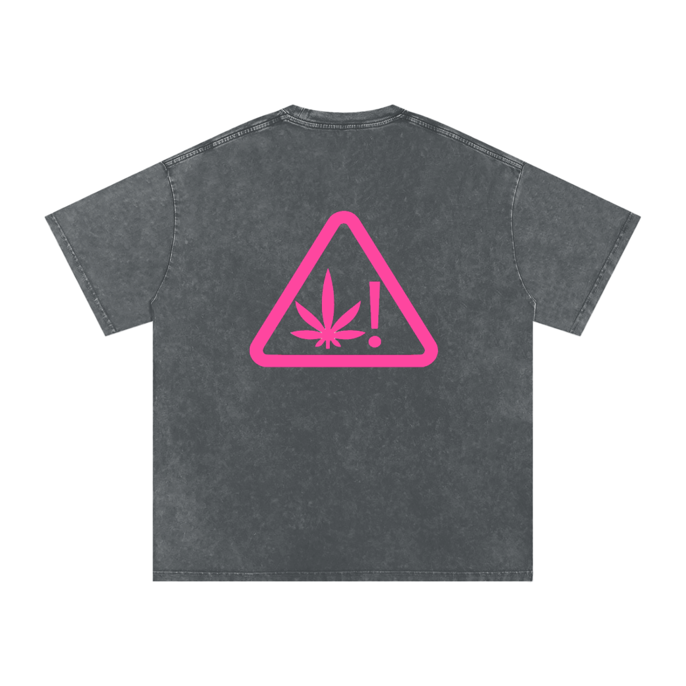 "Lady Outlaw" Acid Wash Oversize T-Shirt - 250 GSM