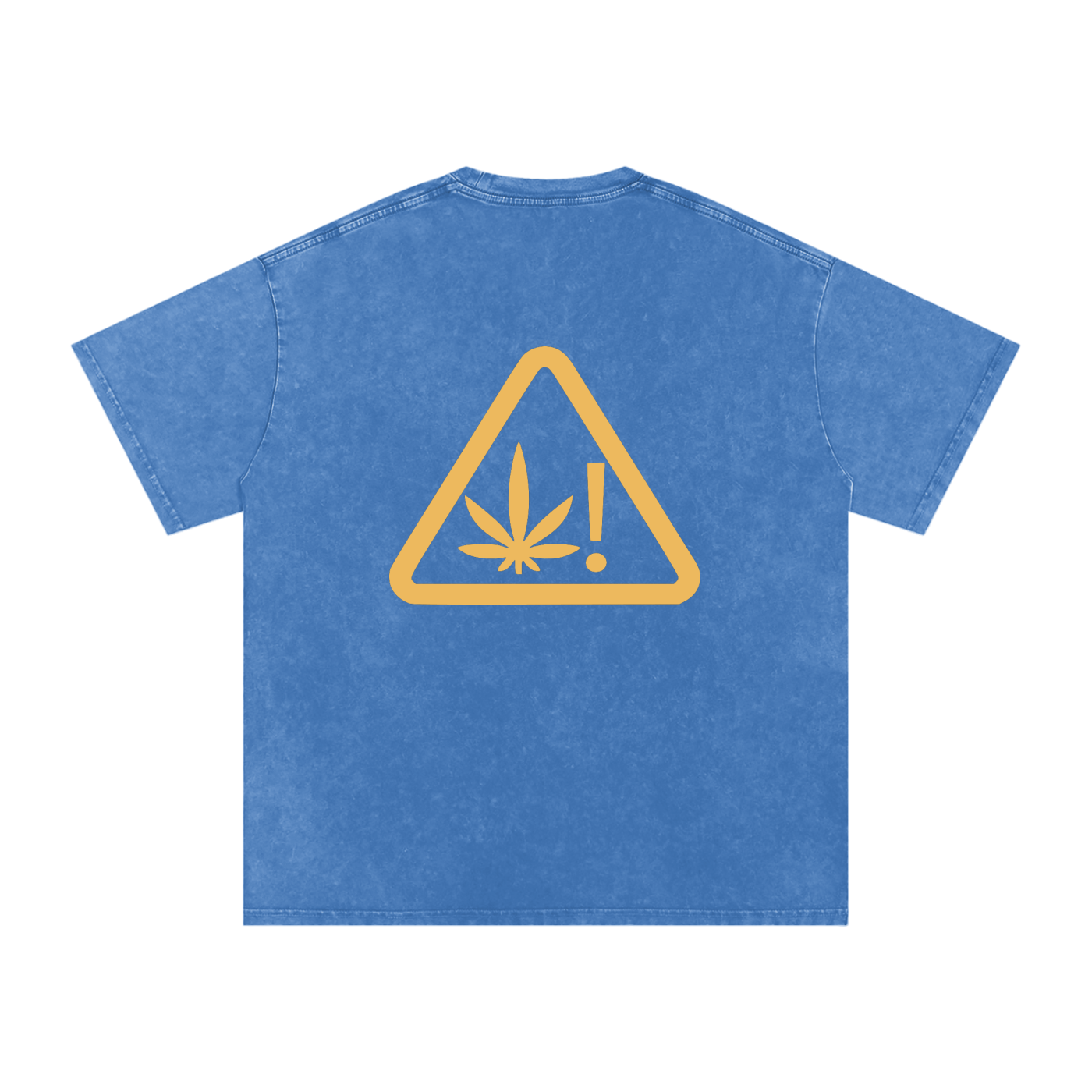 "Stoner Girl" Acid Wash Oversize T-Shirt - 250 GSM