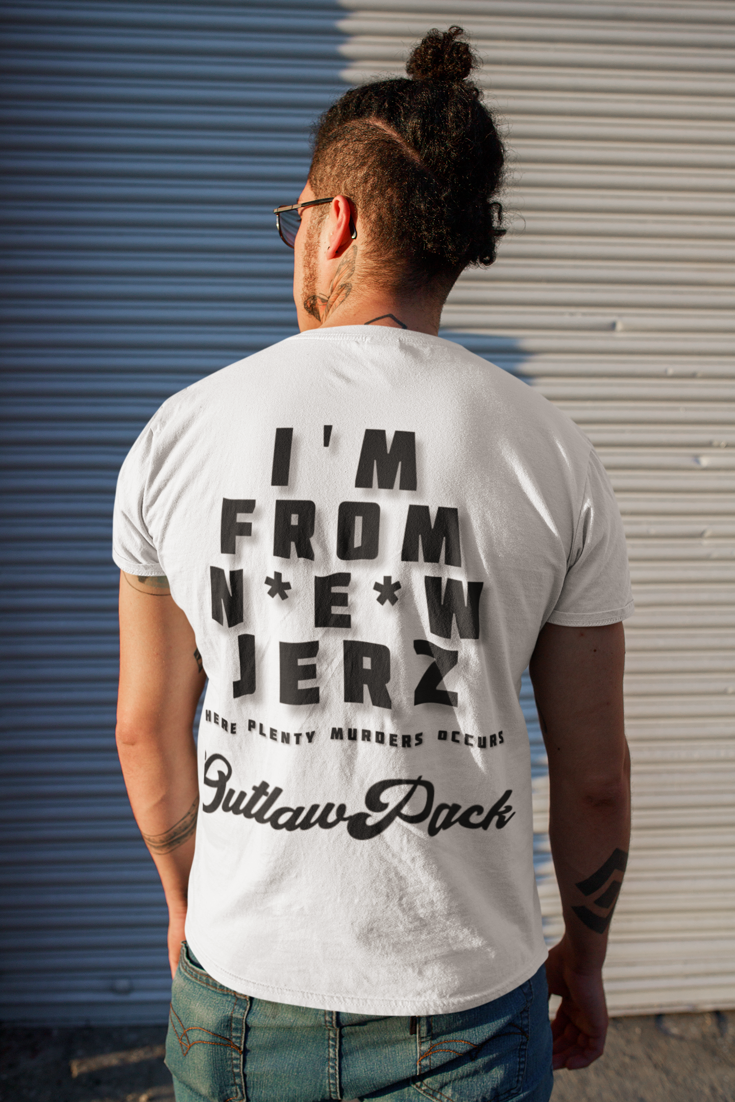 Jerzeymob "Im from NEW" T shirt