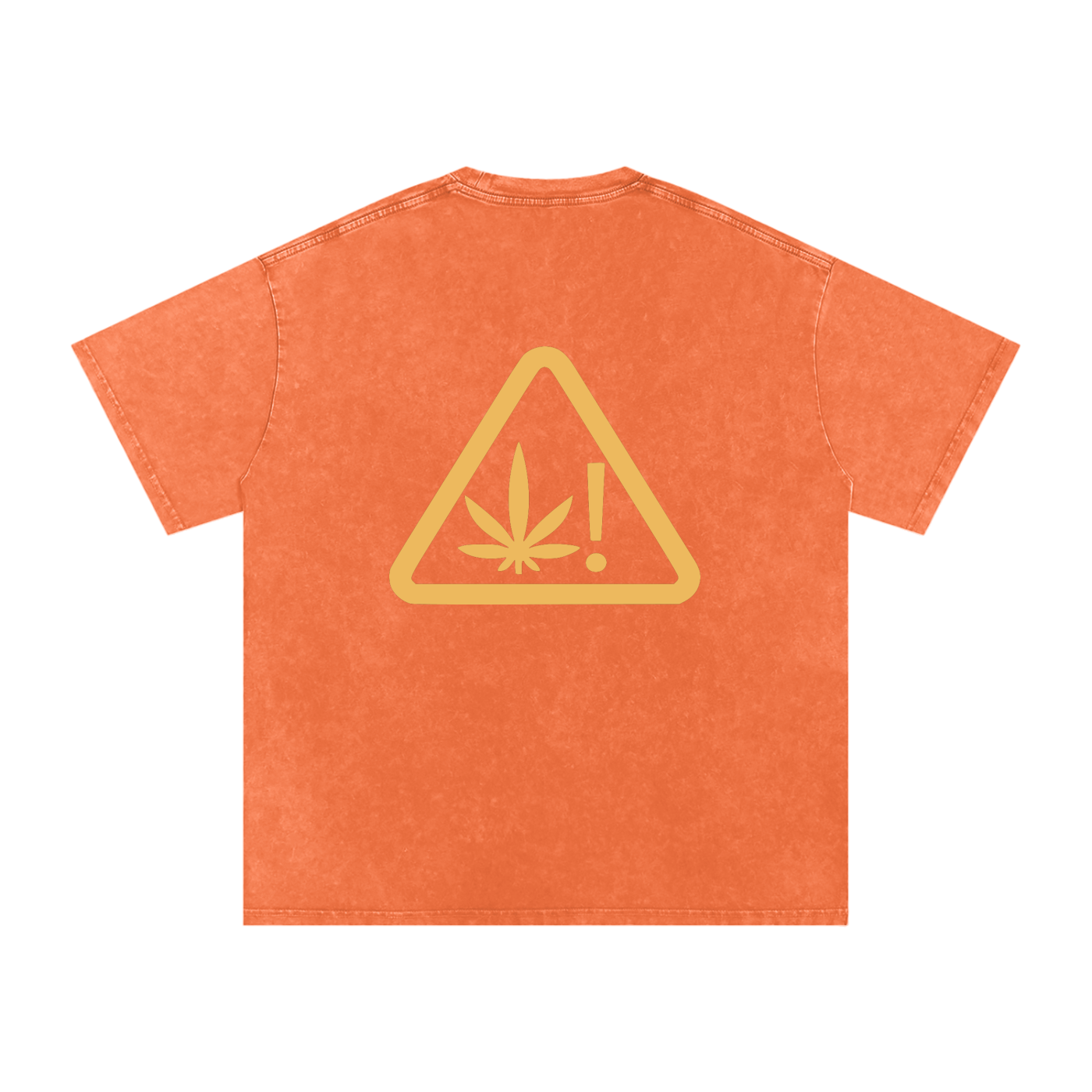 "Stoner Girl" Acid Wash Oversize T-Shirt - 250 GSM