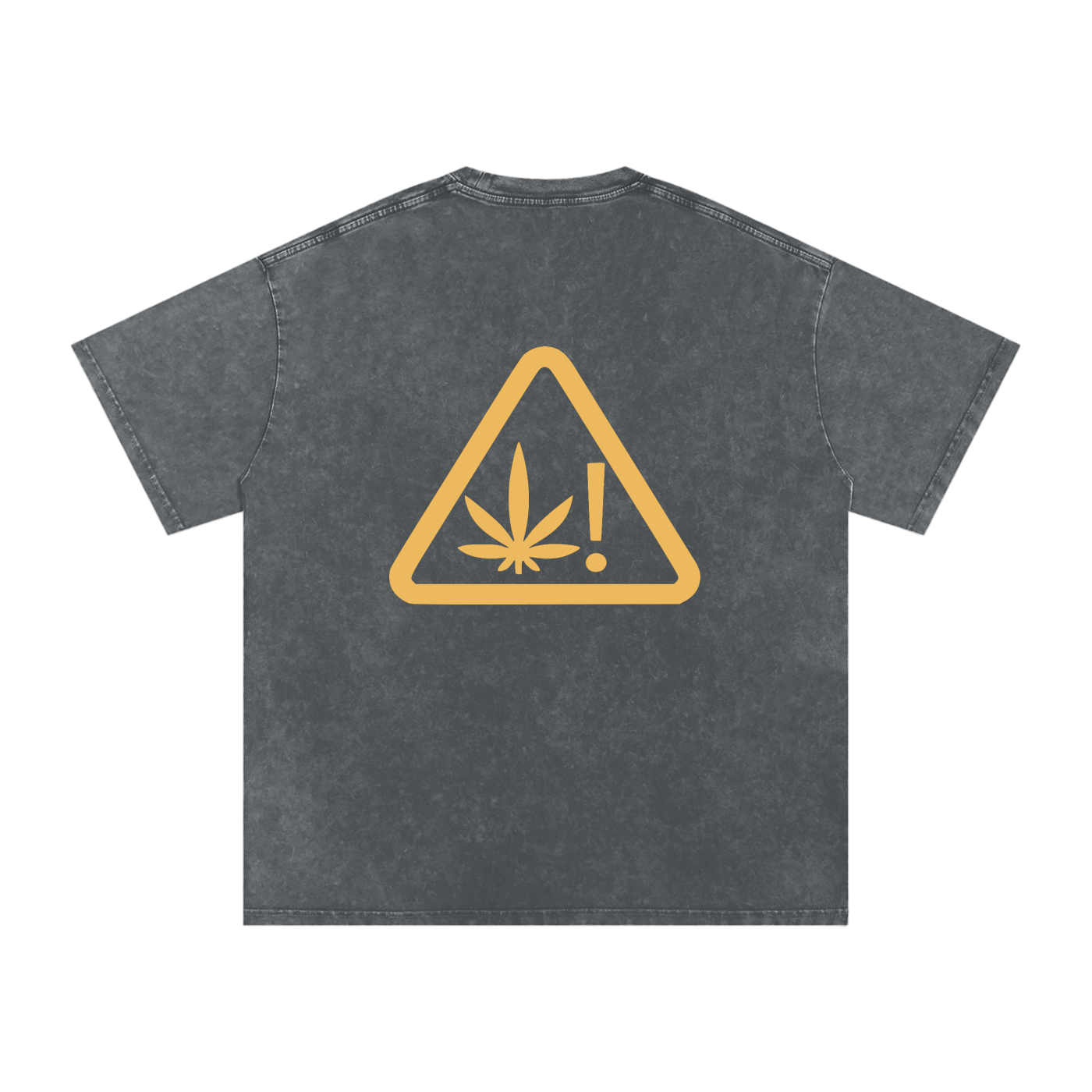 "Stoner Girl" Acid Wash Oversize T-Shirt - 250 GSM