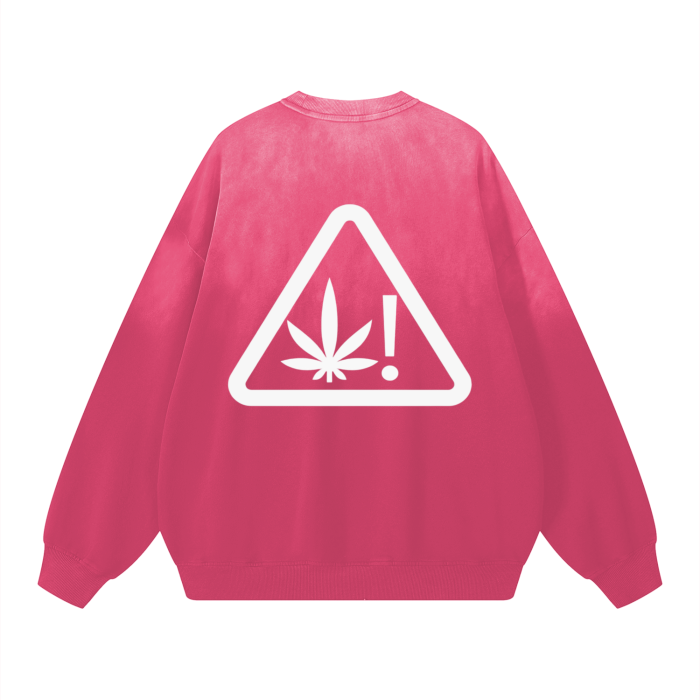 "Get em some milk" Monkey Wash Drop-Shoulder Sweatshirt