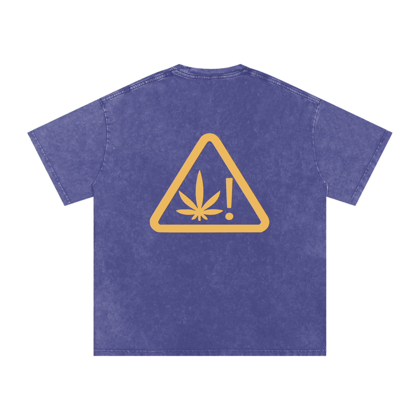 "Stoner Girl" Acid Wash Oversize T-Shirt - 250 GSM
