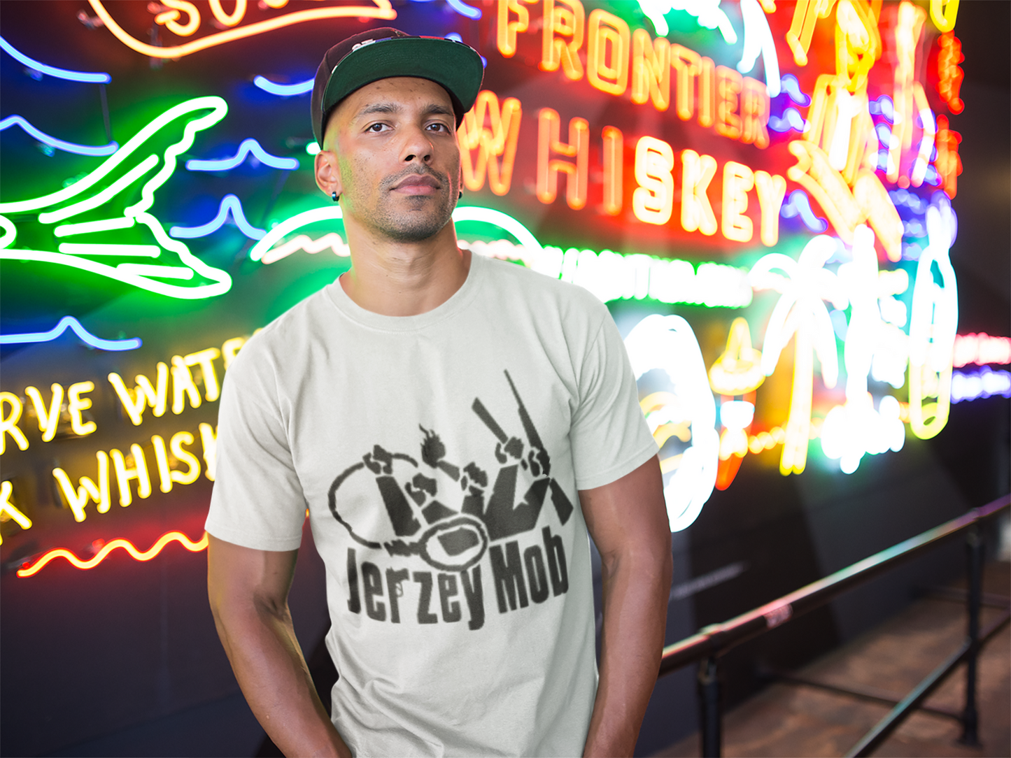 Jerzeymob "Im from NEW" T shirt