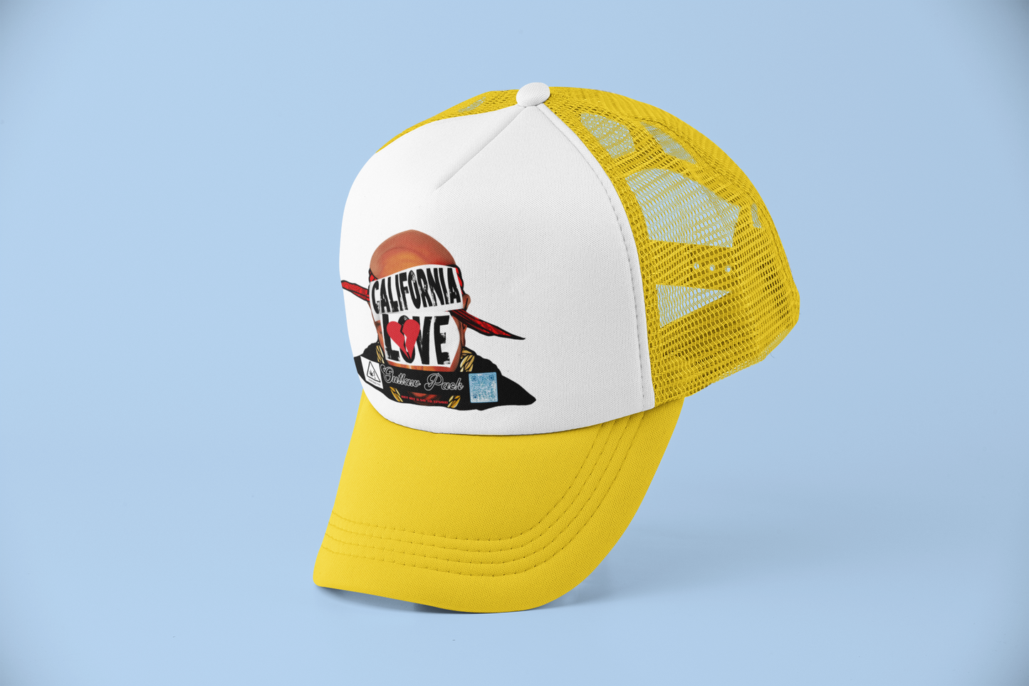 "California ❤️" Trucker hat