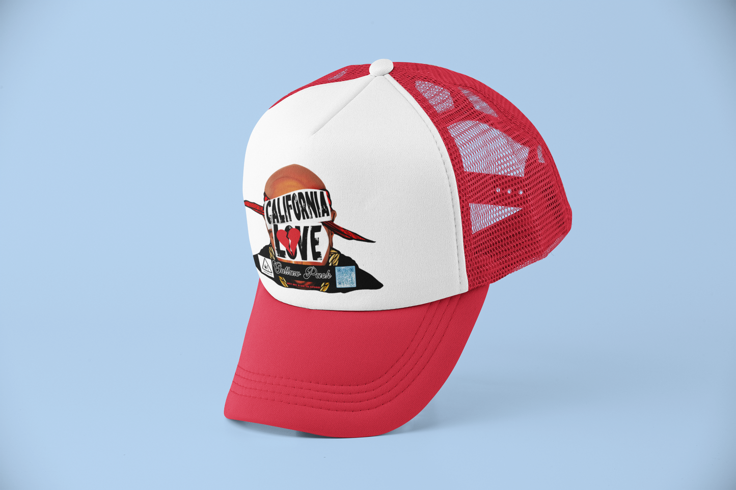"California ❤️" Trucker hat