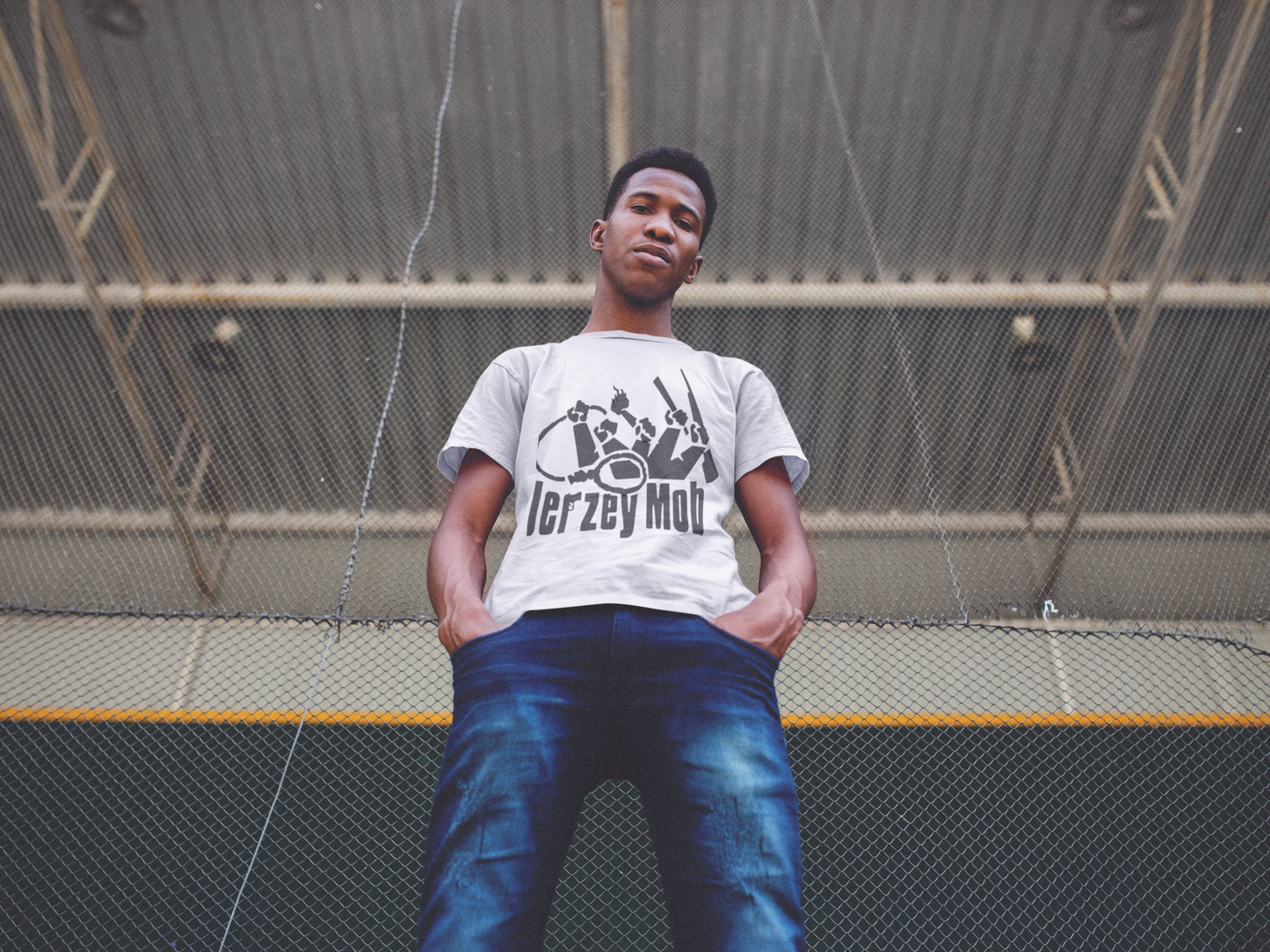 Jerzeymob "Im from NEW" T shirt
