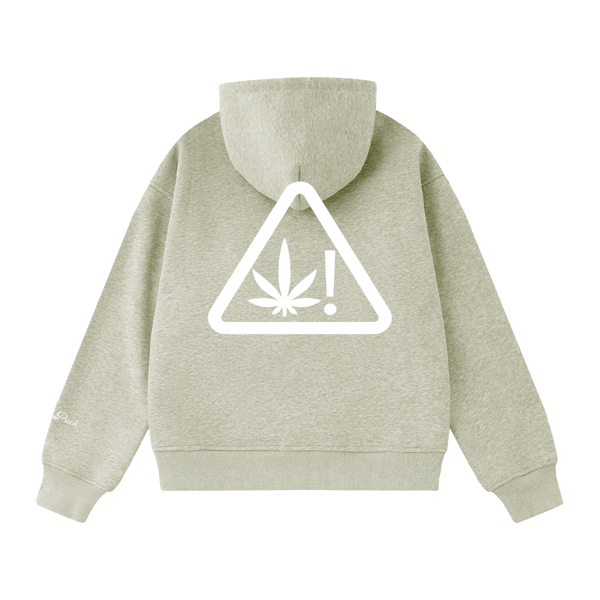 "Black Jesuz" Hoodie 400GSM Unisex Heavyweight Cropped Hoodie