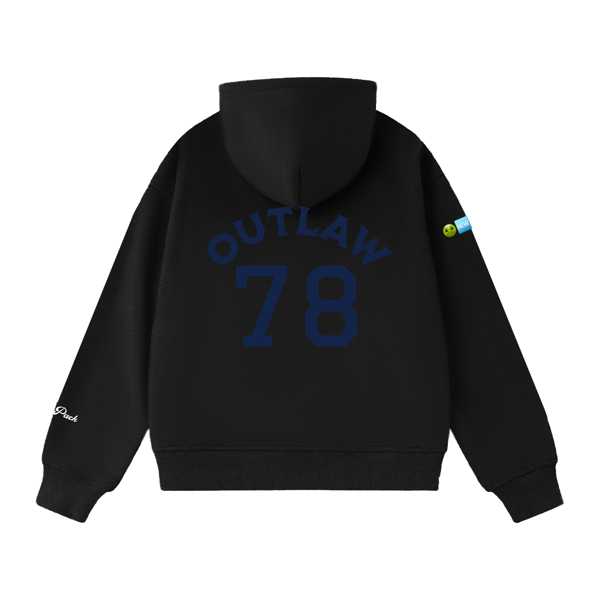 "YN Hoodie" 400GSM Unisex Heavyweight Cropped Hoodie