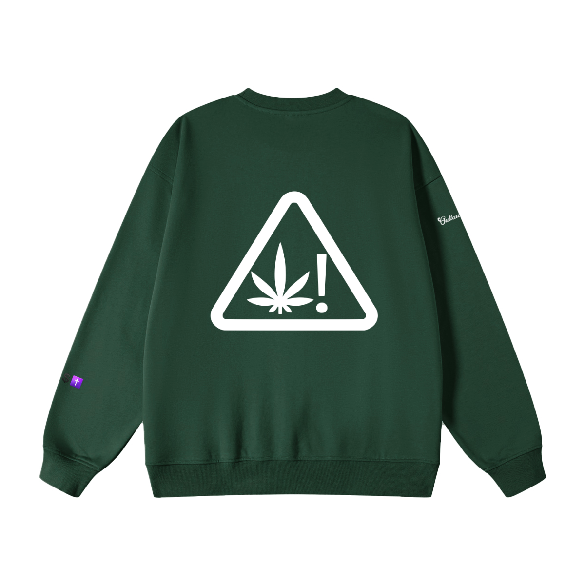 "New Tennis Club" Unisex Heavyweight Oversized Sweatshirt(440GSM)