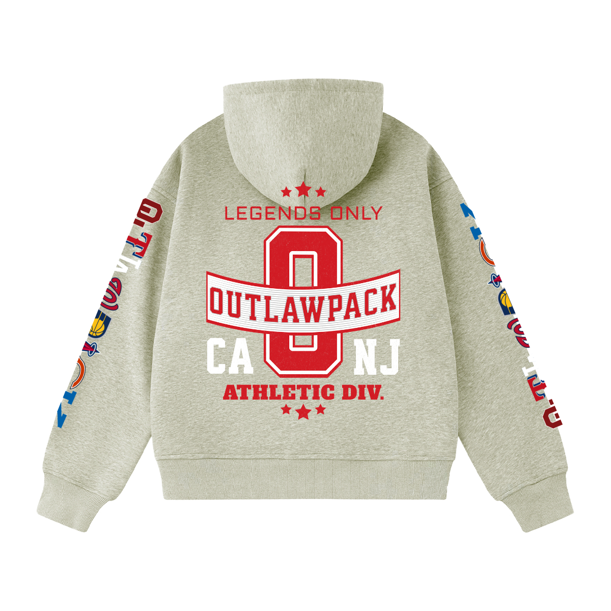 "Sportspack" 400GSM Unisex Heavyweight Cropped Hoodie