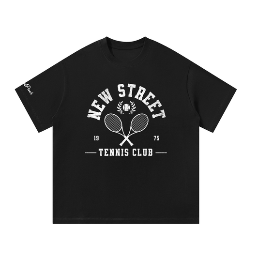 "New" Tennis Club" Unisex Oversized T-Shirt