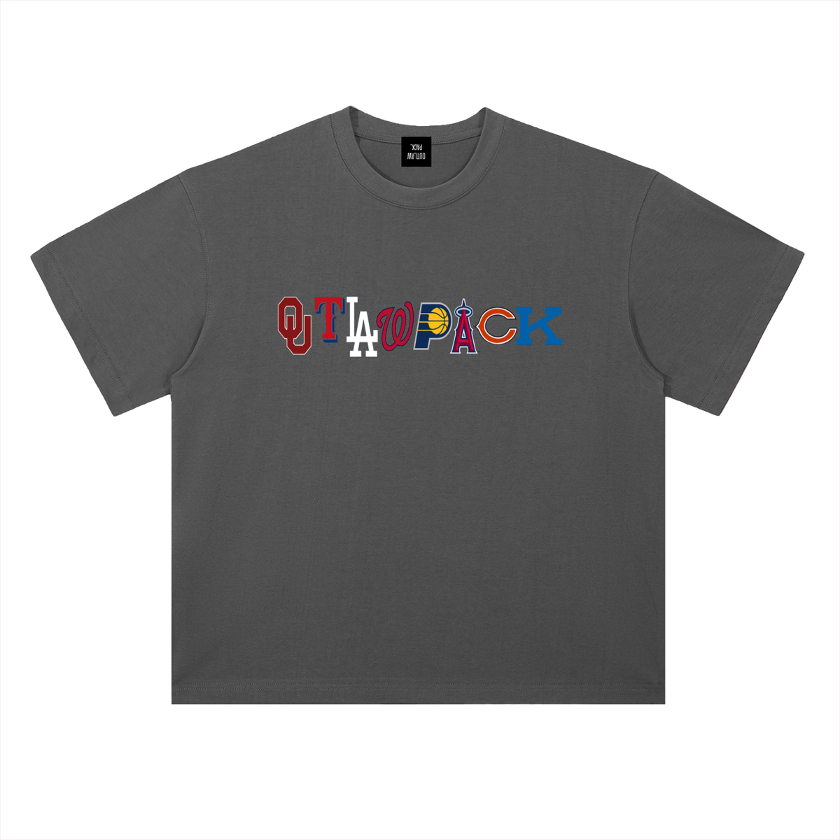 "SportsPack" Heavyweight Drop Shoulder Cotton T-Shirt