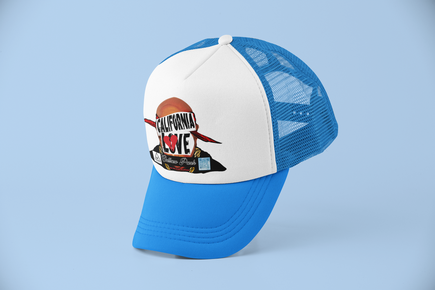 "California ❤️" Trucker hat